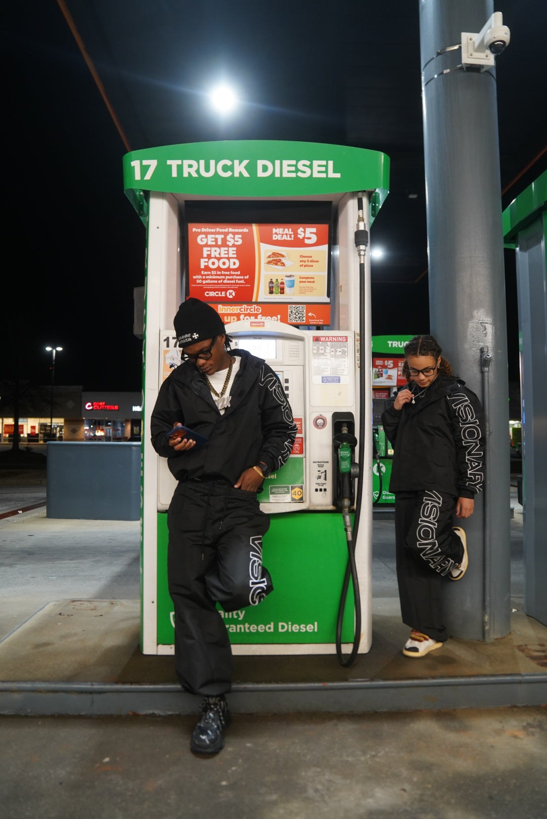 Visionary Spellout Embroidered Tracksuit