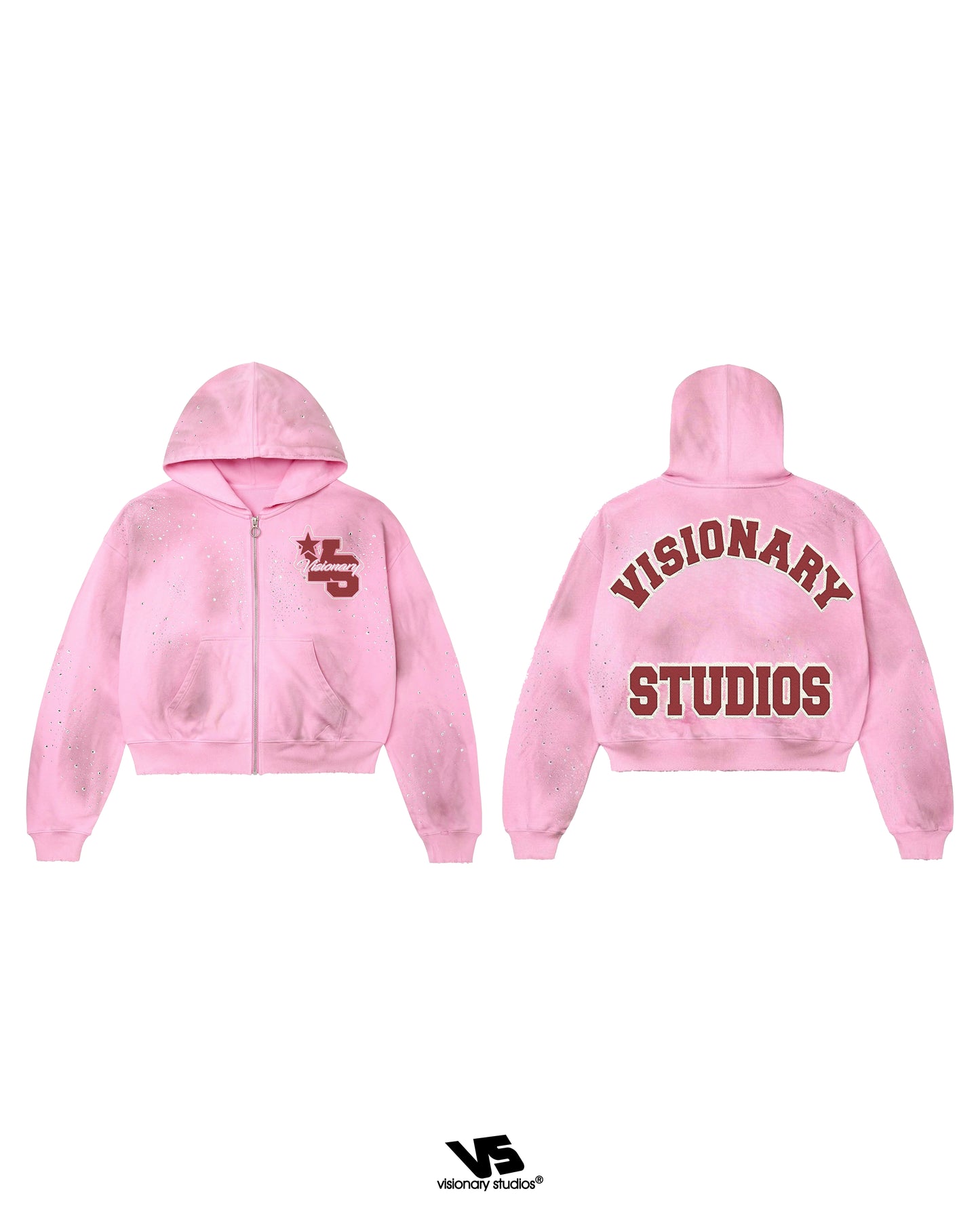 Visionary Studios Zip Up Hoodie Valentines